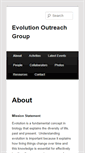 Mobile Screenshot of evolutionoutreach.org